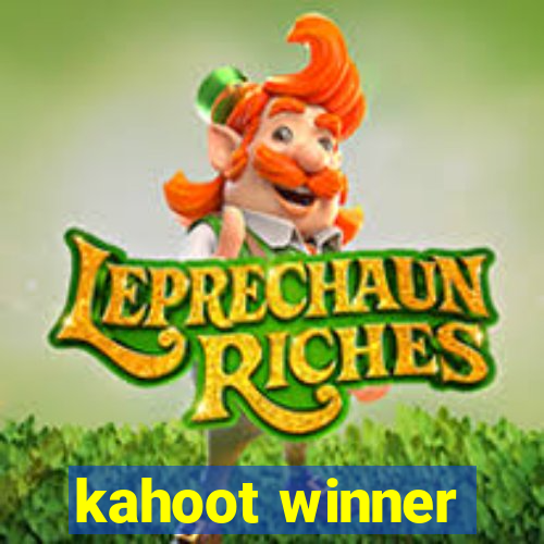 kahoot winner